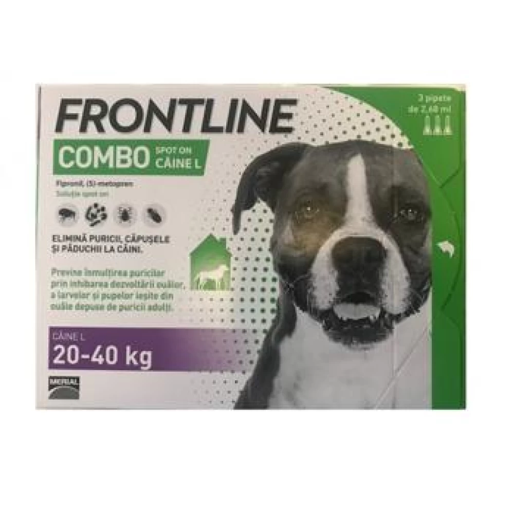 Frontline Combo L Caine 20-40 kg, 3 pipete