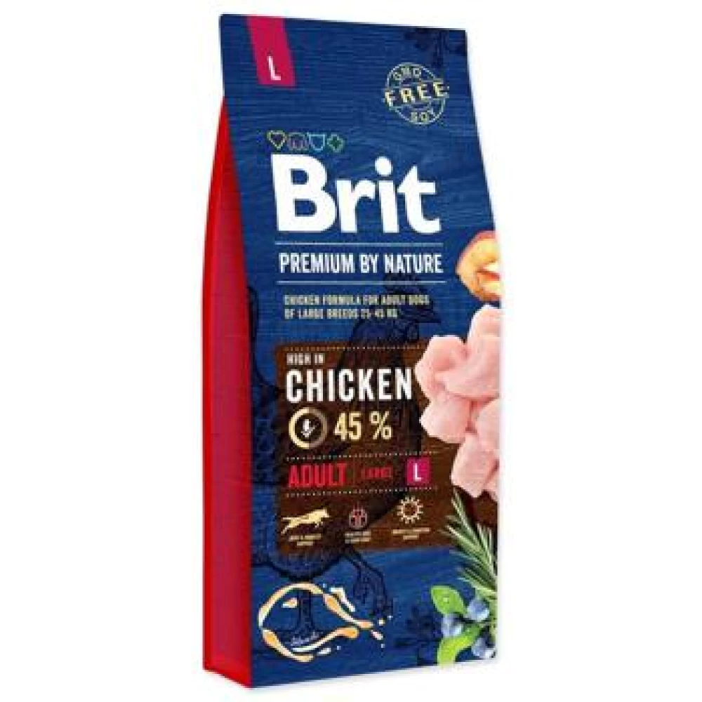 Brit Premium by Nature Adult L, 15 kg