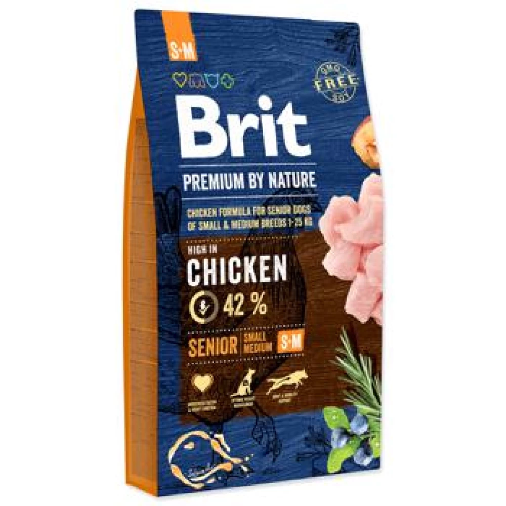 Brit Premium by Nature Senior S-M, 8 kg