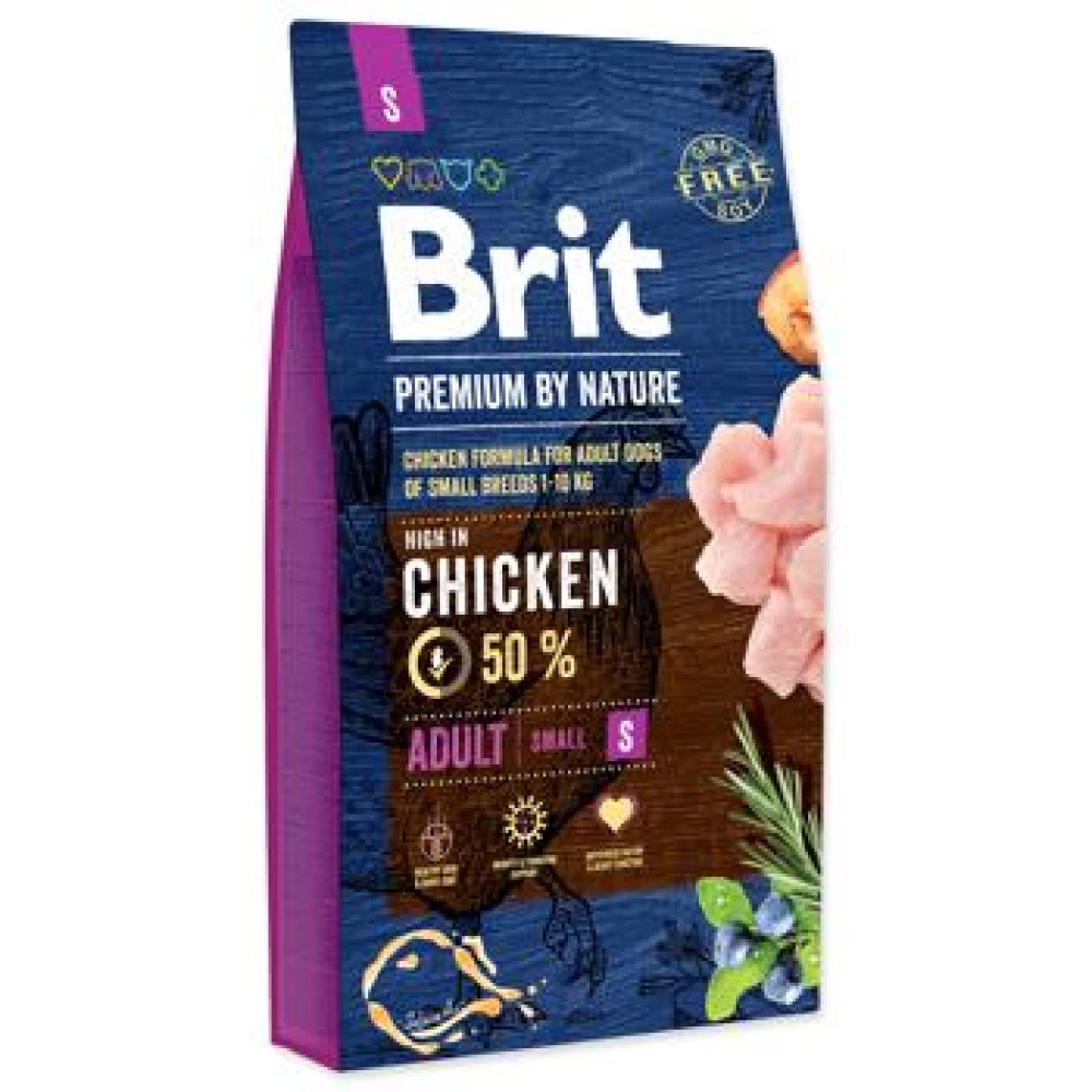 Brit Premium by Nature Adult S, 1 kg Hrană Uscată pentru caini