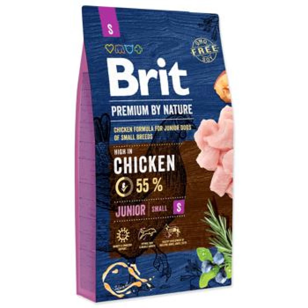 Brit Premium by Nature Junior S, 3 kg Hrană Uscată pentru caini