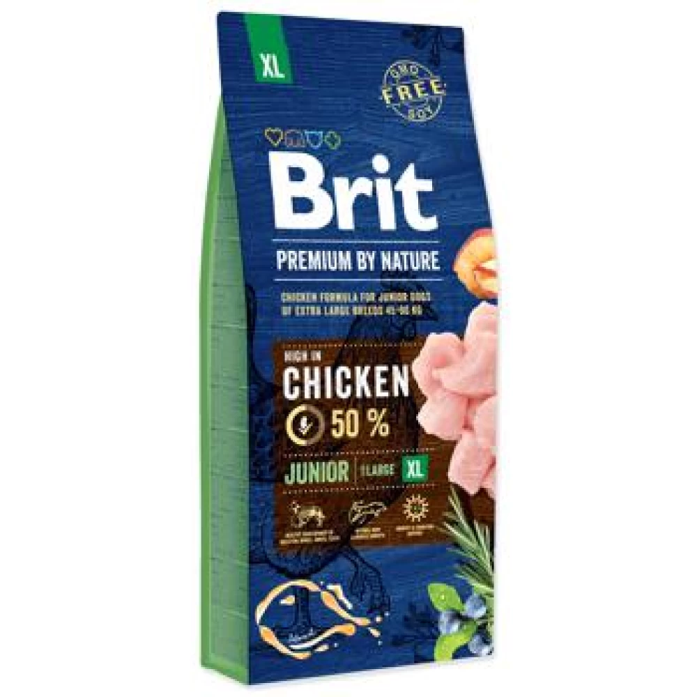 Brit Premium by Nature Junior XL, 15 kg Hrană Uscată pentru caini