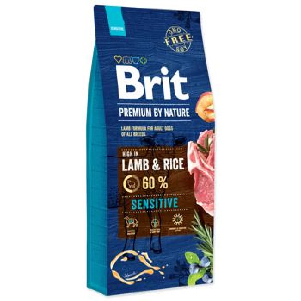 Brit Premium by Nature Sensitive Lamb, 15 kg Hrană Uscată pentru caini