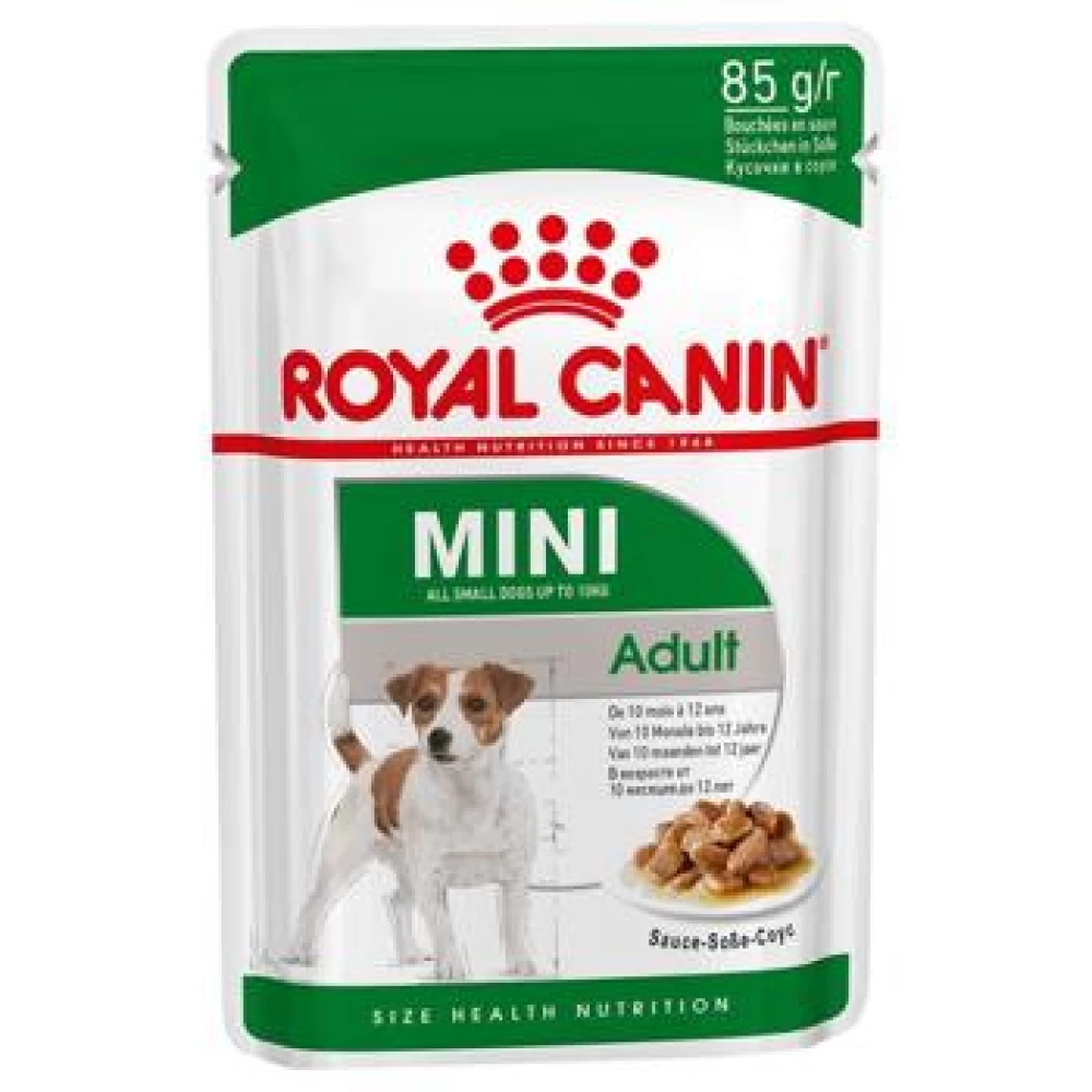 Royal Canin Mini Adult, 85 g Hrană Umedă pentru caini