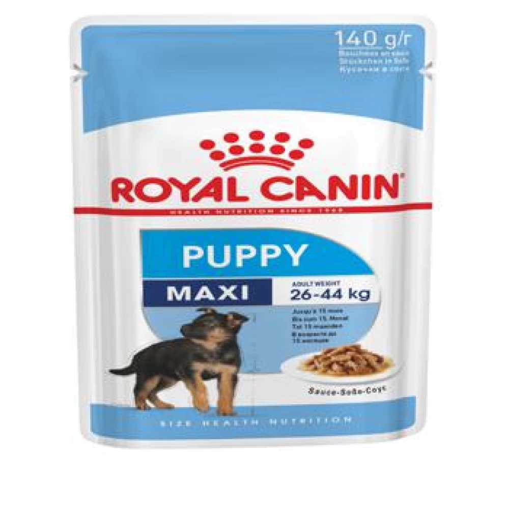 Royal Canin Maxi Puppy, 140 g Hrană Umedă pentru caini