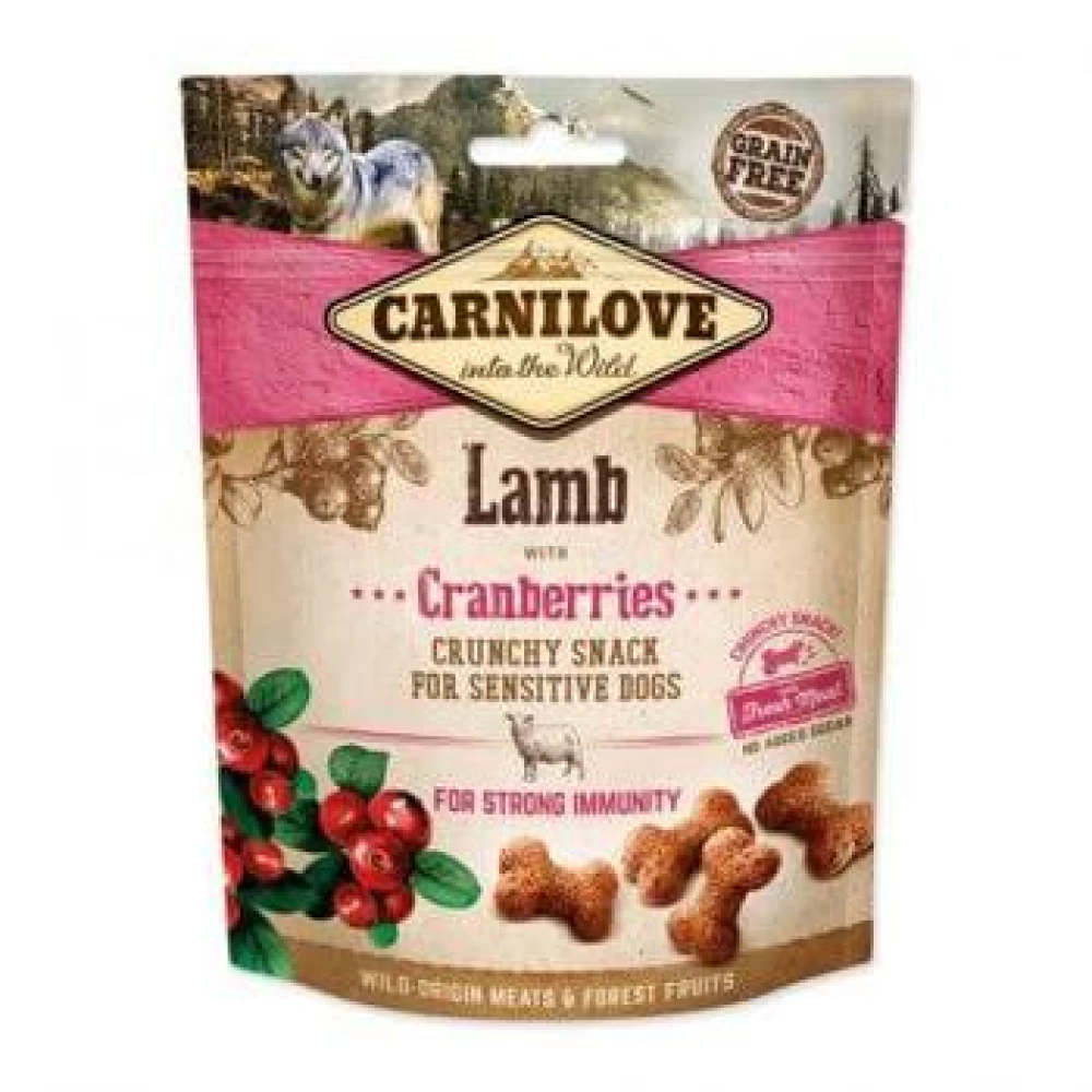 Carnilove Dog Crunchy Snack Lamb with Cranberries 200 g