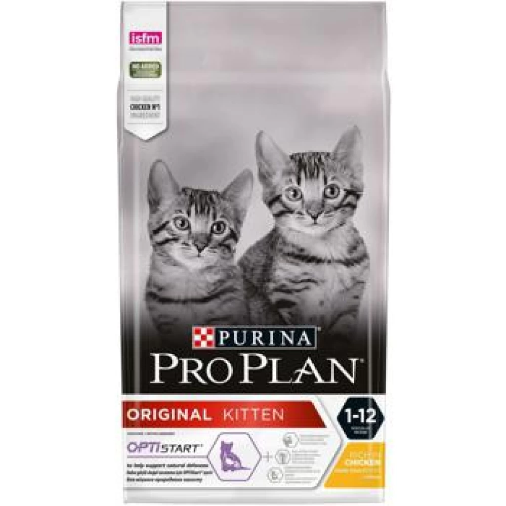 Pro Plan Kitten Pui si Orez 1.5 kg Hrană uscată pentru pisici