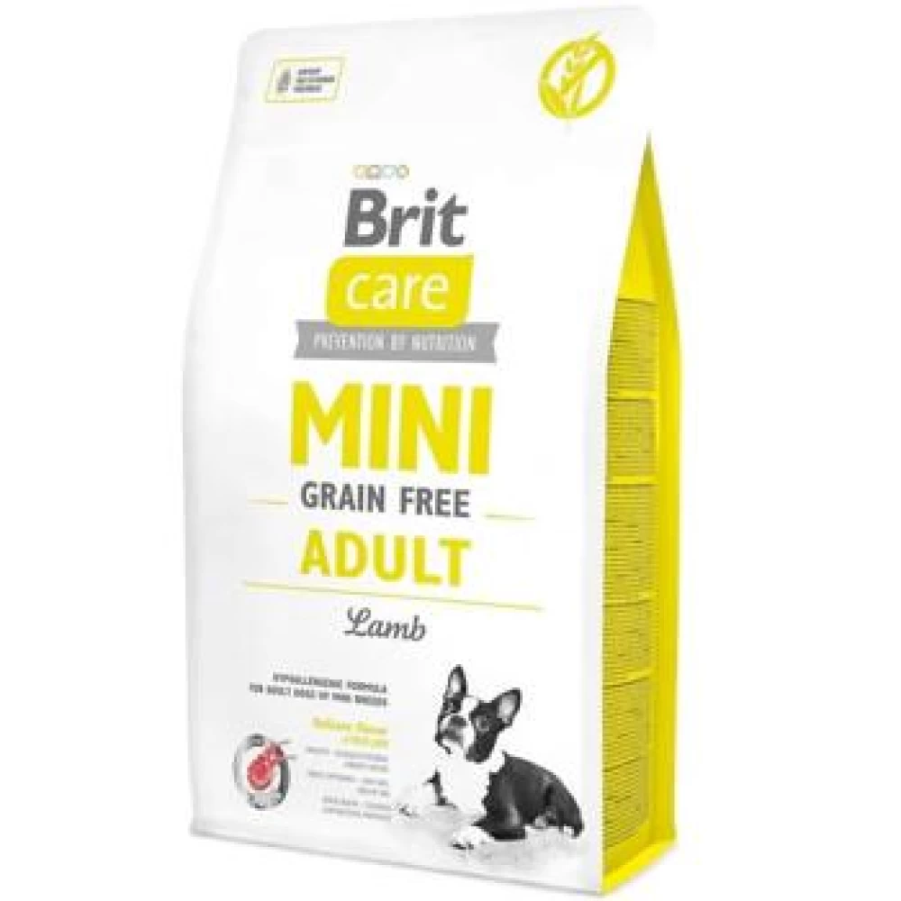 Brit Care Mini Grain Free Adult Lamb 2 kg Hrană Uscată pentru caini