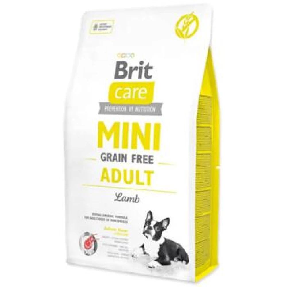 Brit Care Mini Grain Free Adult Lamb 7 kg Hrană Uscată pentru caini