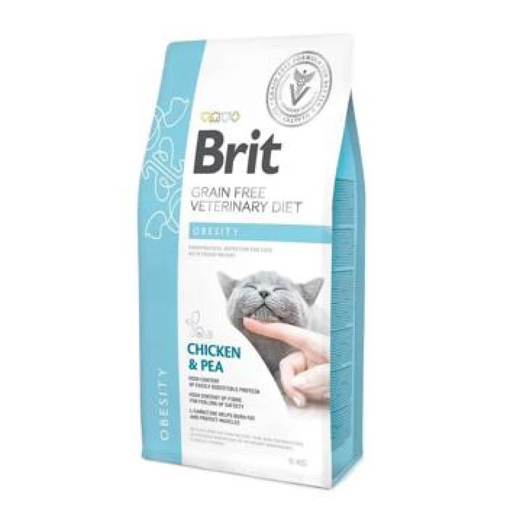 Brit Grain Free Veterinary Diets Cat Obesity 2 kg