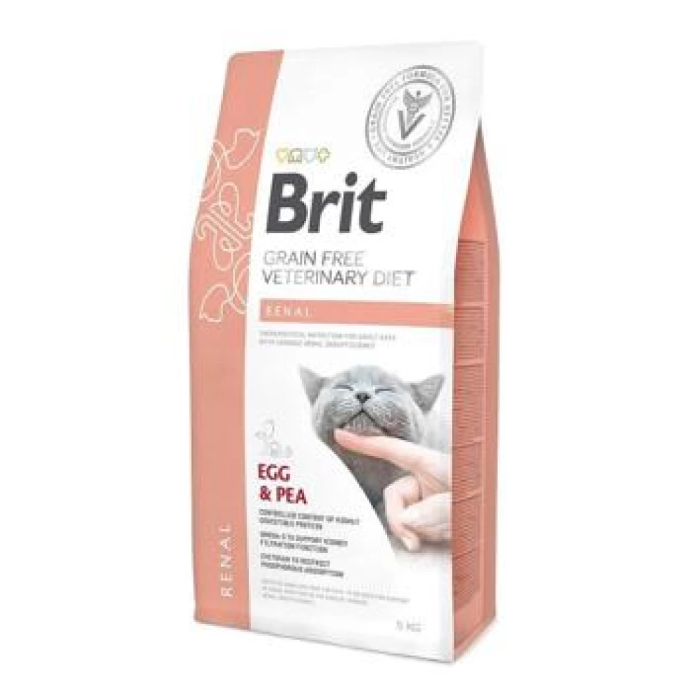 Brit Grain Free Veterinary Diets Cat Renal 2 kg