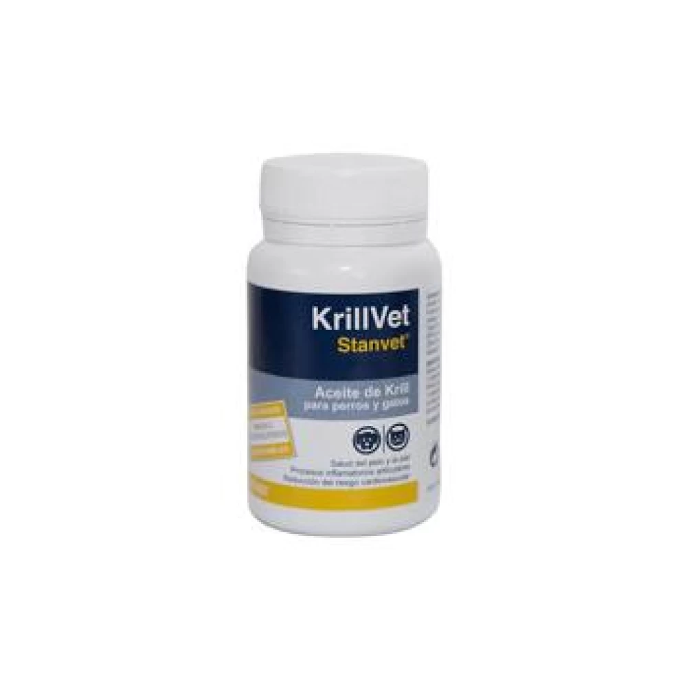 Supliment Nutritiv Pentru Caini Si Pisici Krill Vet, 120 capsule