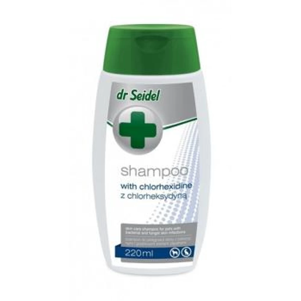 Sampon Pentru Caini Dr. Seidel Cu Clorhexidina 3%, 220 ml