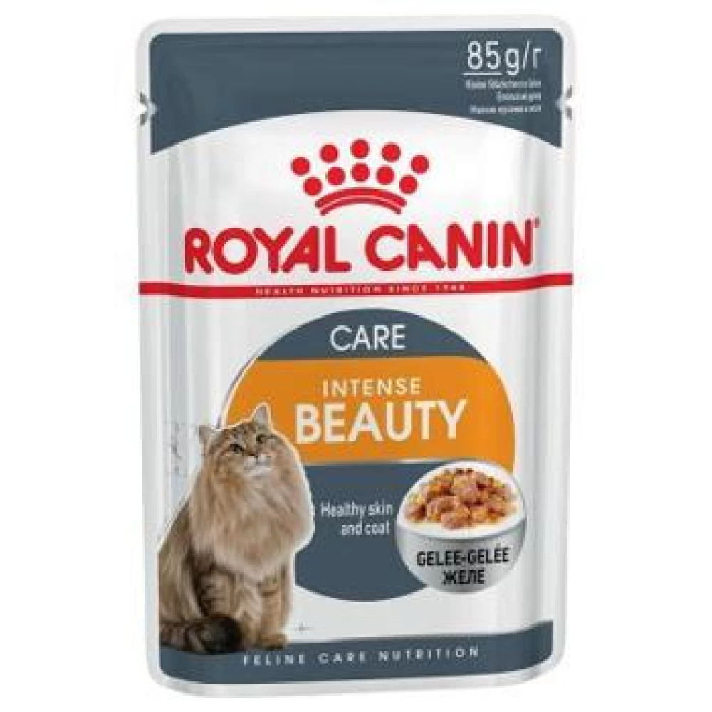 Royal Canin Intense Beauty in Jelly, 85 g Hrană Umedă pentru pisici