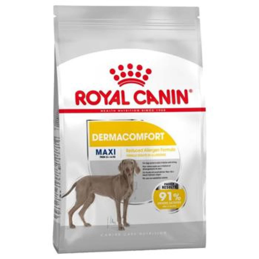 Royal Canin Maxi Dermacomfort 12 Kg Hrană Uscată pentru caini