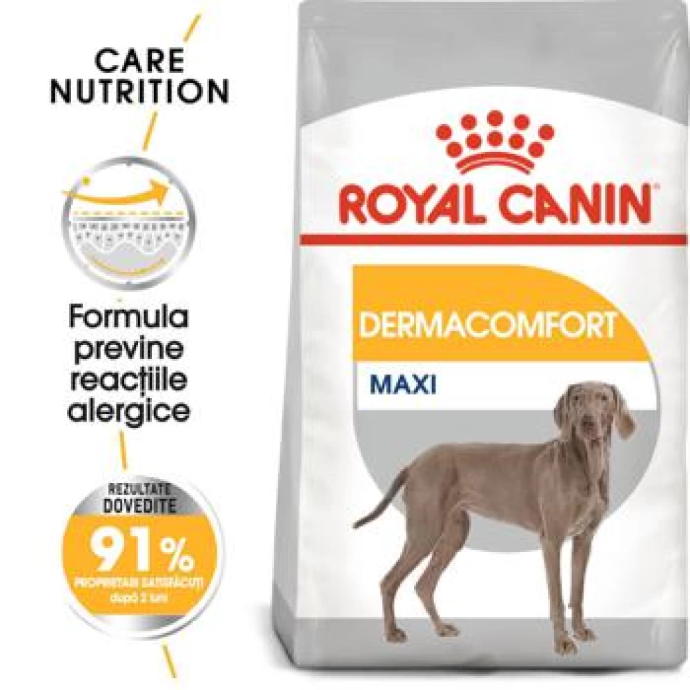 Royal Canin Maxi Dermacomfort 12 Kg Hrană Uscată pentru caini