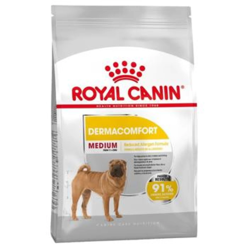 Royal Canin Medium Dermacomfort 12 Kg Hrană Uscată pentru caini