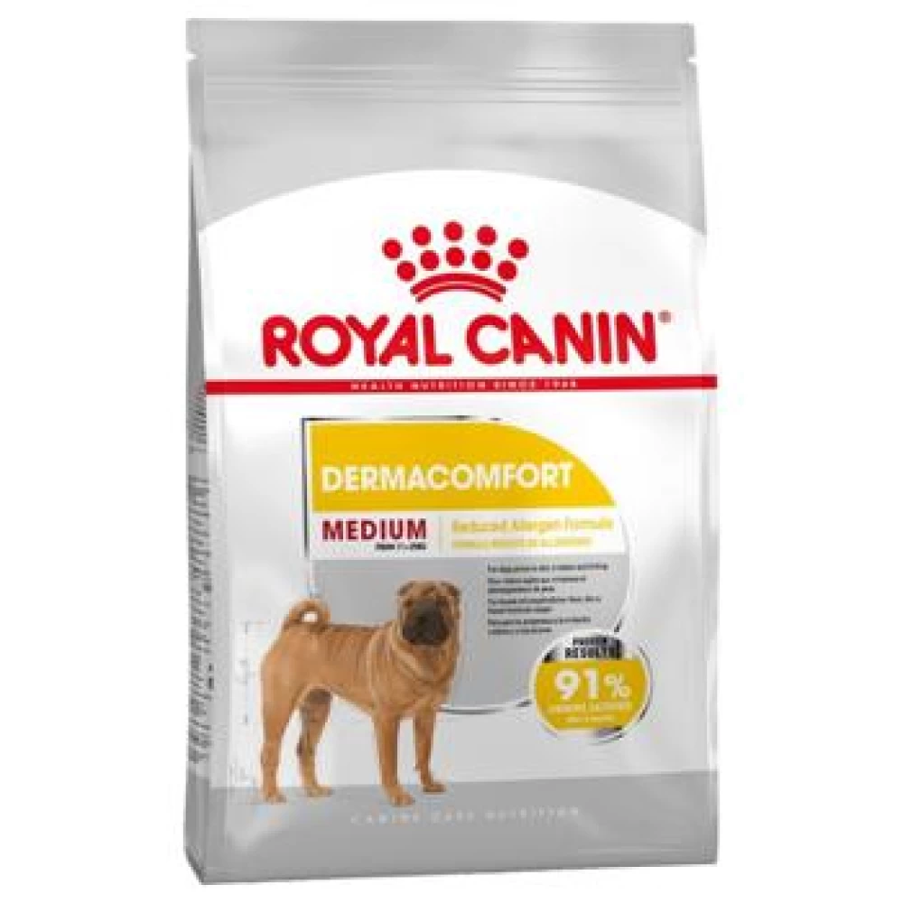 Royal Canin Medium Dermacomfort 3 Kg Hrană Uscată pentru caini