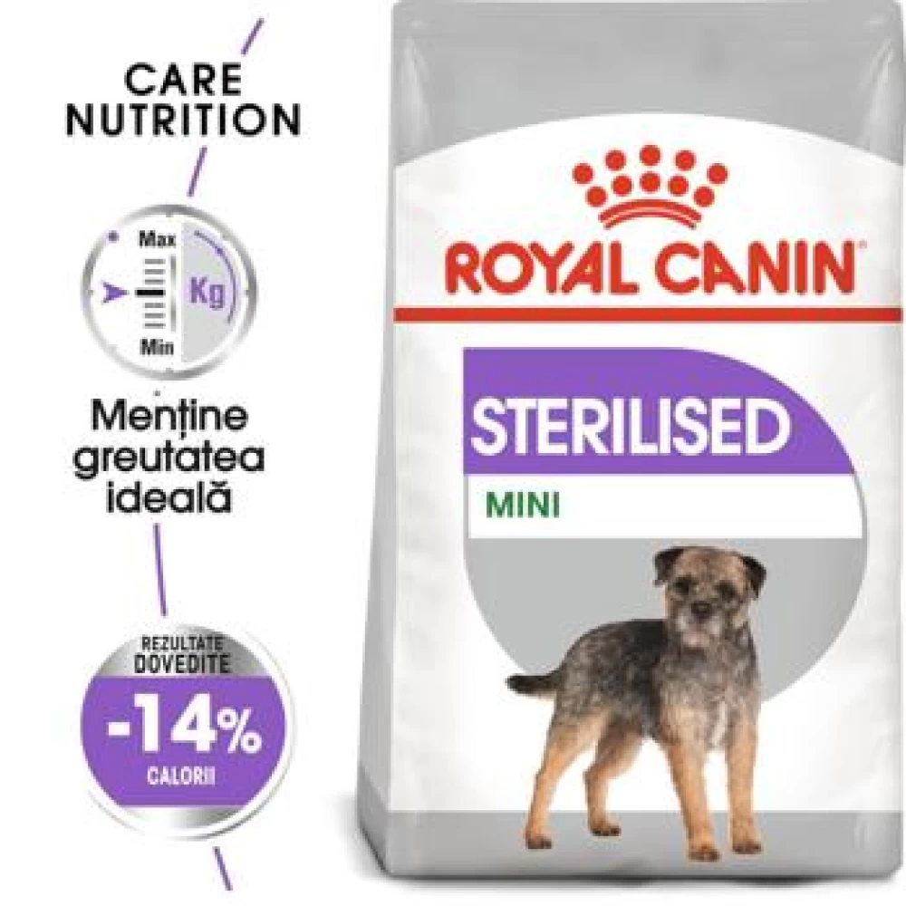 Royal Canin Mini Sterilised Adult 8 Kg Hrană Uscată pentru caini