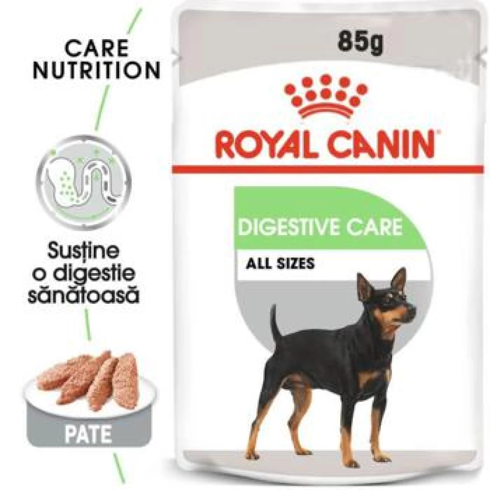 Royal Canin Digestive Care Loaf, 85 g Hrană Umedă pentru caini