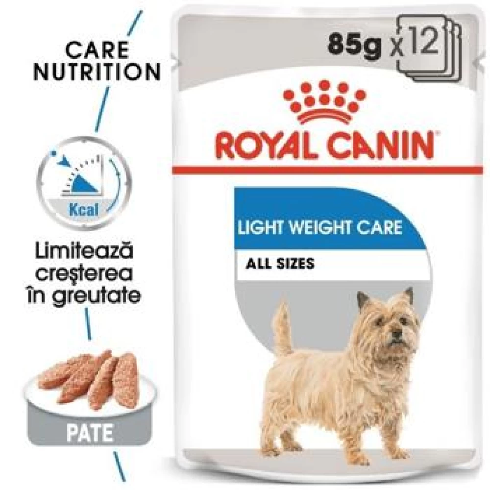 Royal Canin Light  Weight Care Loaf, 85 g Hrană Umedă pentru caini