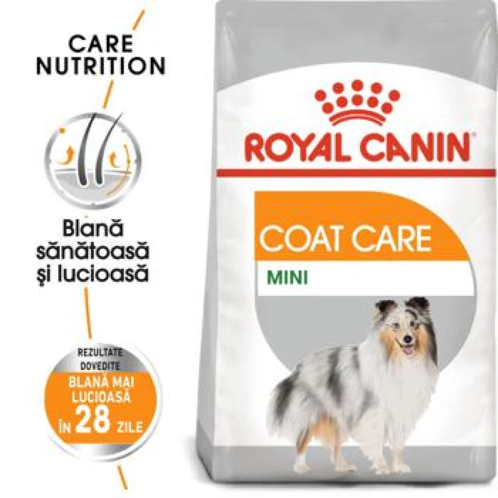 Royal Canin Mini Coat Care, 1 Kg Hrană Uscată pentru caini