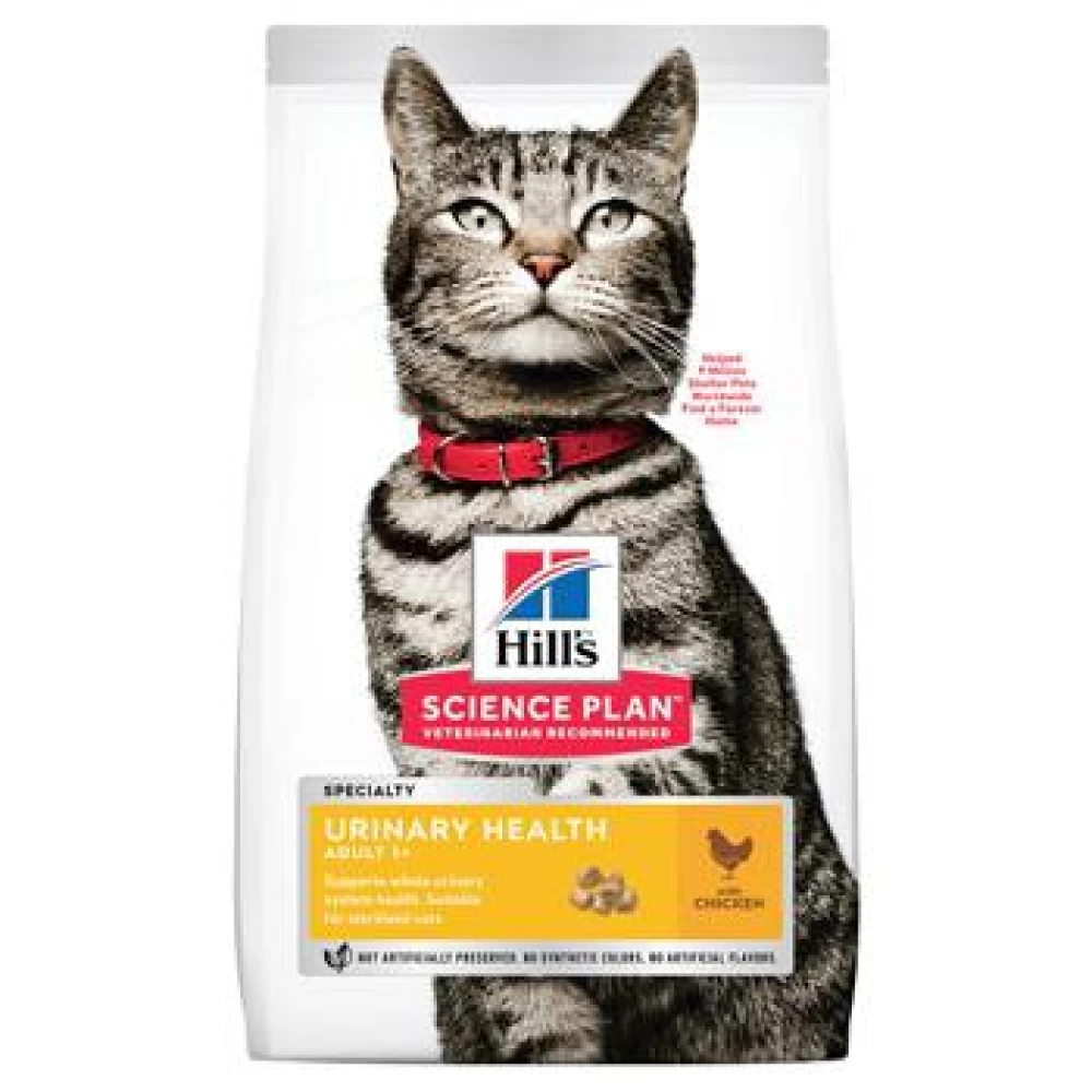 Hill's SP Feline Adult Urinary Health, 3 kg Hrană uscată pentru pisici