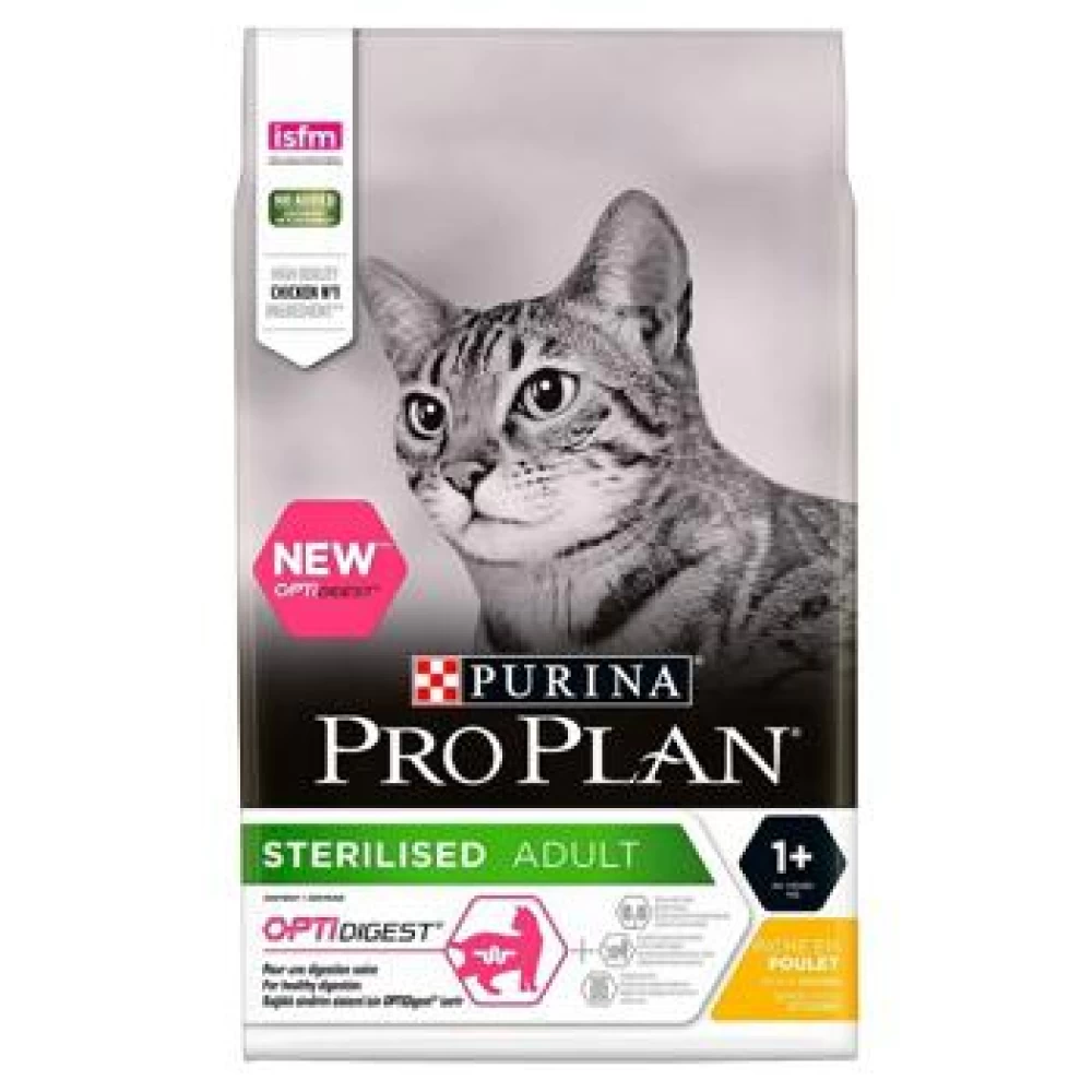 Pro Plan Sterilised Cat, Pui, 10 kg Hrană uscată pentru pisici