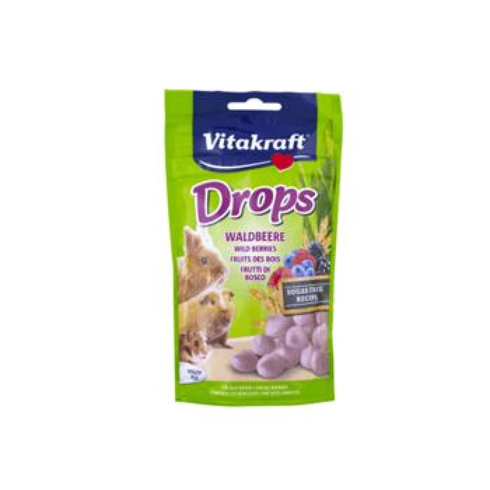 Vitakraft Drops Rozatoare Fructe De Padure, 75 g