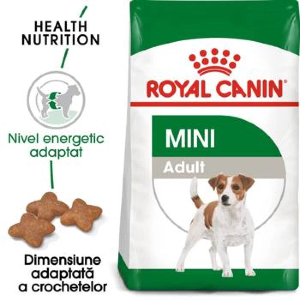 Royal Canin Mini Adult, 8 kg Hrană Uscată pentru caini