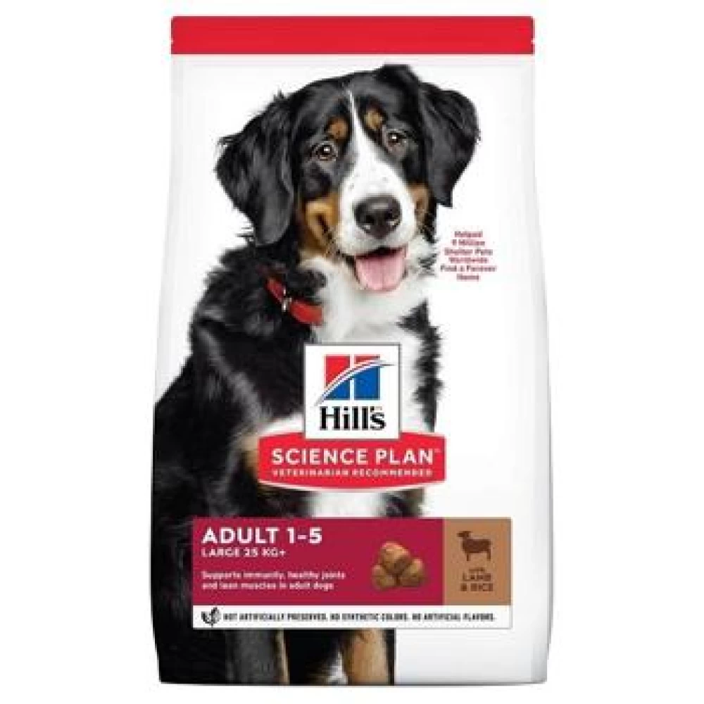 Hill's SP Canine Adult Large Breed Lamb & Rice, 14 Kg