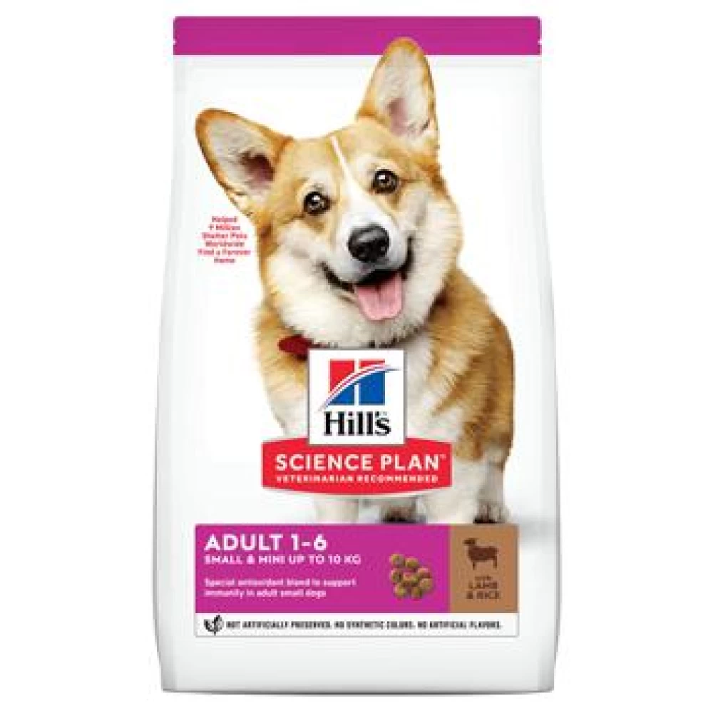Hill's SP Canine Adult Small & Mini cu Miel & Orez, 1.5 Kg
