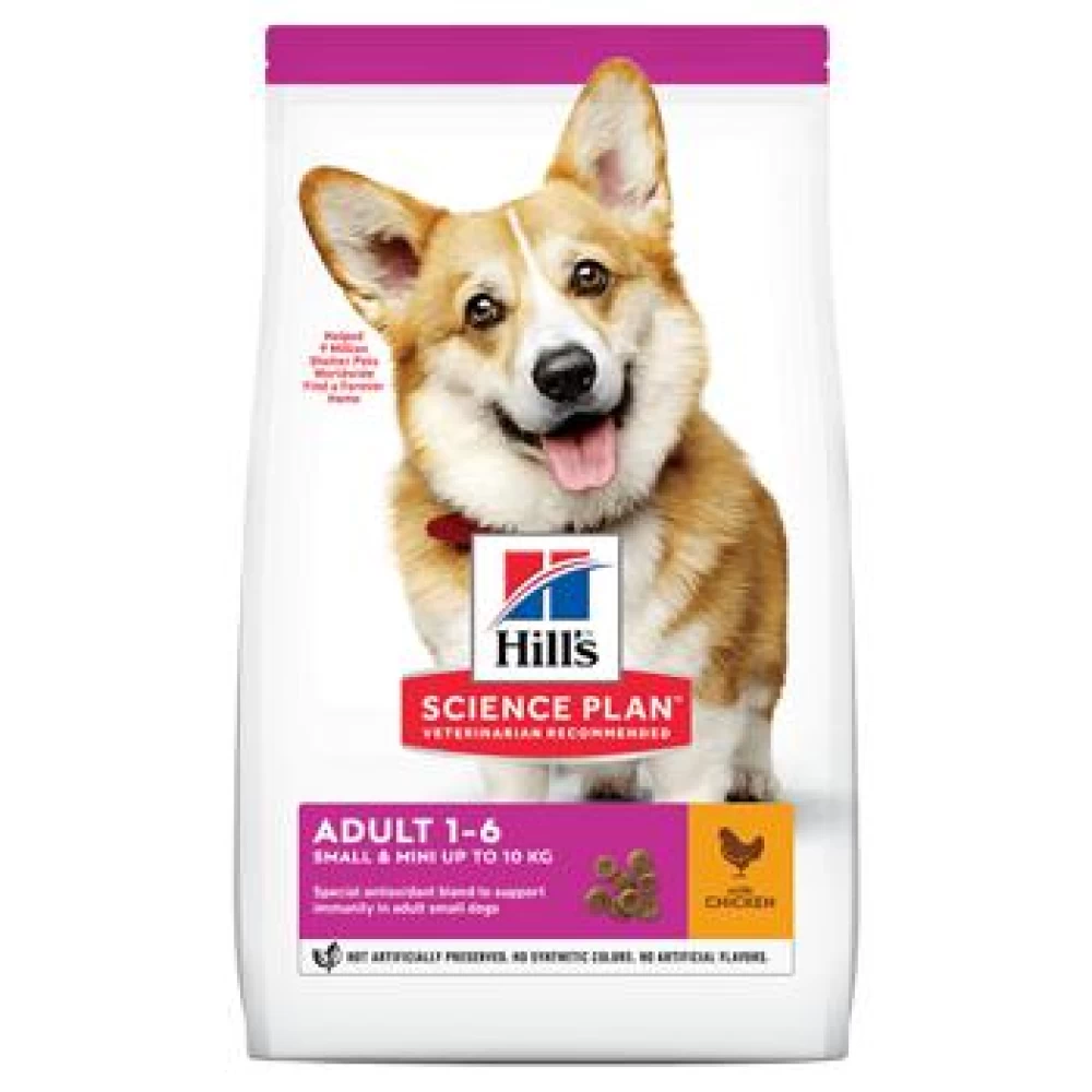 Hill's SP Canine Adult Small & Mini cu Pui, 1.5 Kg