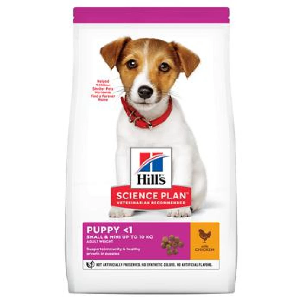 Hill's SP Canine Puppy Small & Mini Pui, 1.5 Kg Hrană Uscată pentru caini