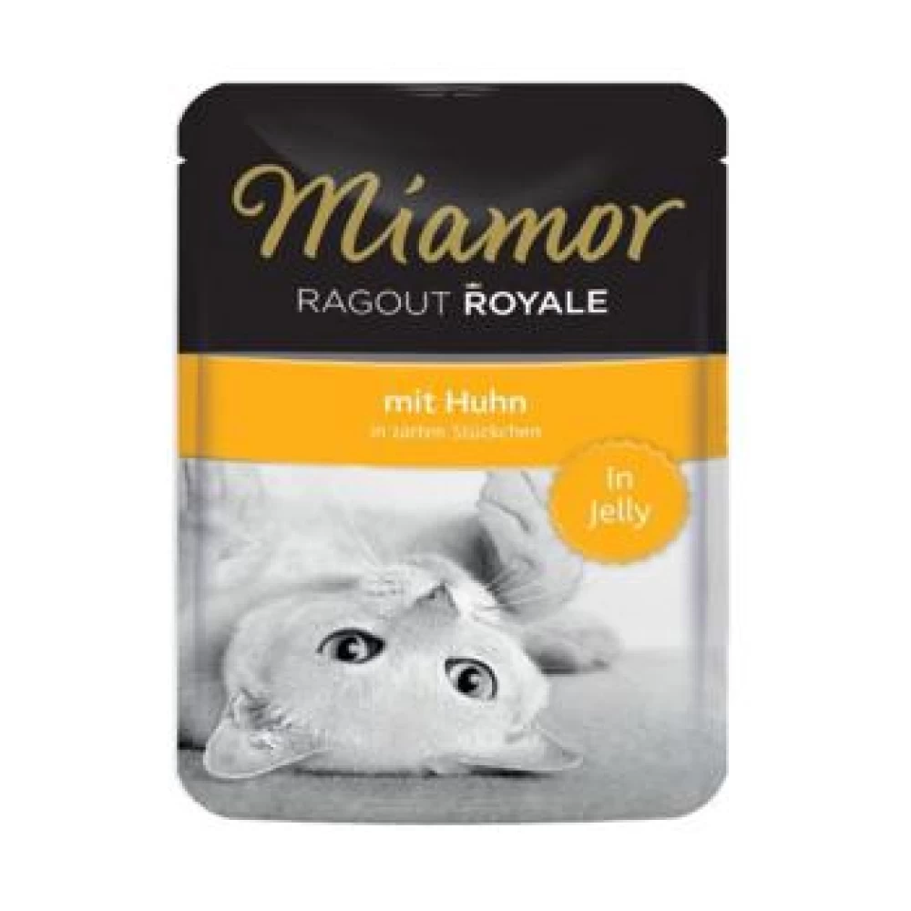 Miamor Ragout Royale Cat Pui 100g Hrană Umedă pentru pisici