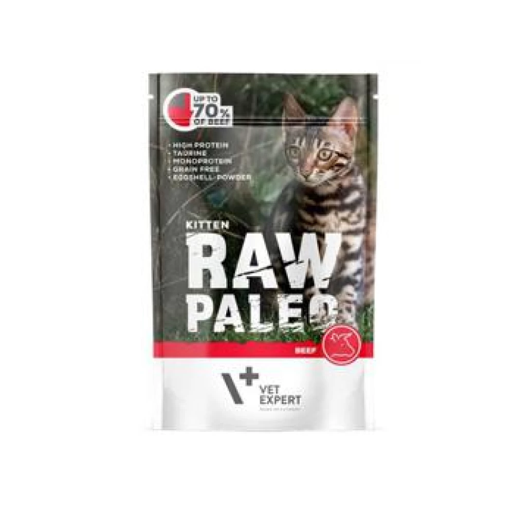 Raw Paleo Kitten Cat Vita, 100 g Hrană Umedă pentru pisici