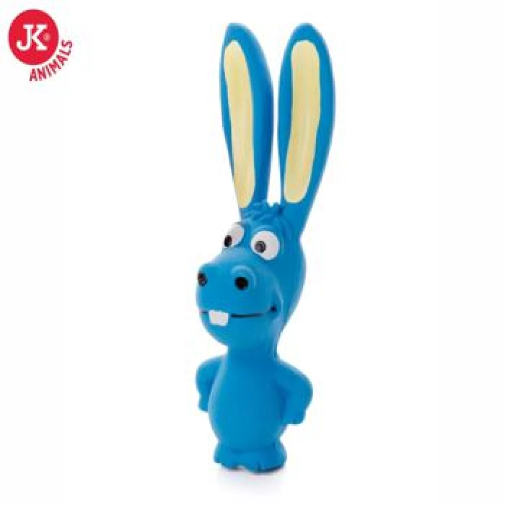 Jk Animals Jucarie Caine Magar Latex Albastru 17 cm