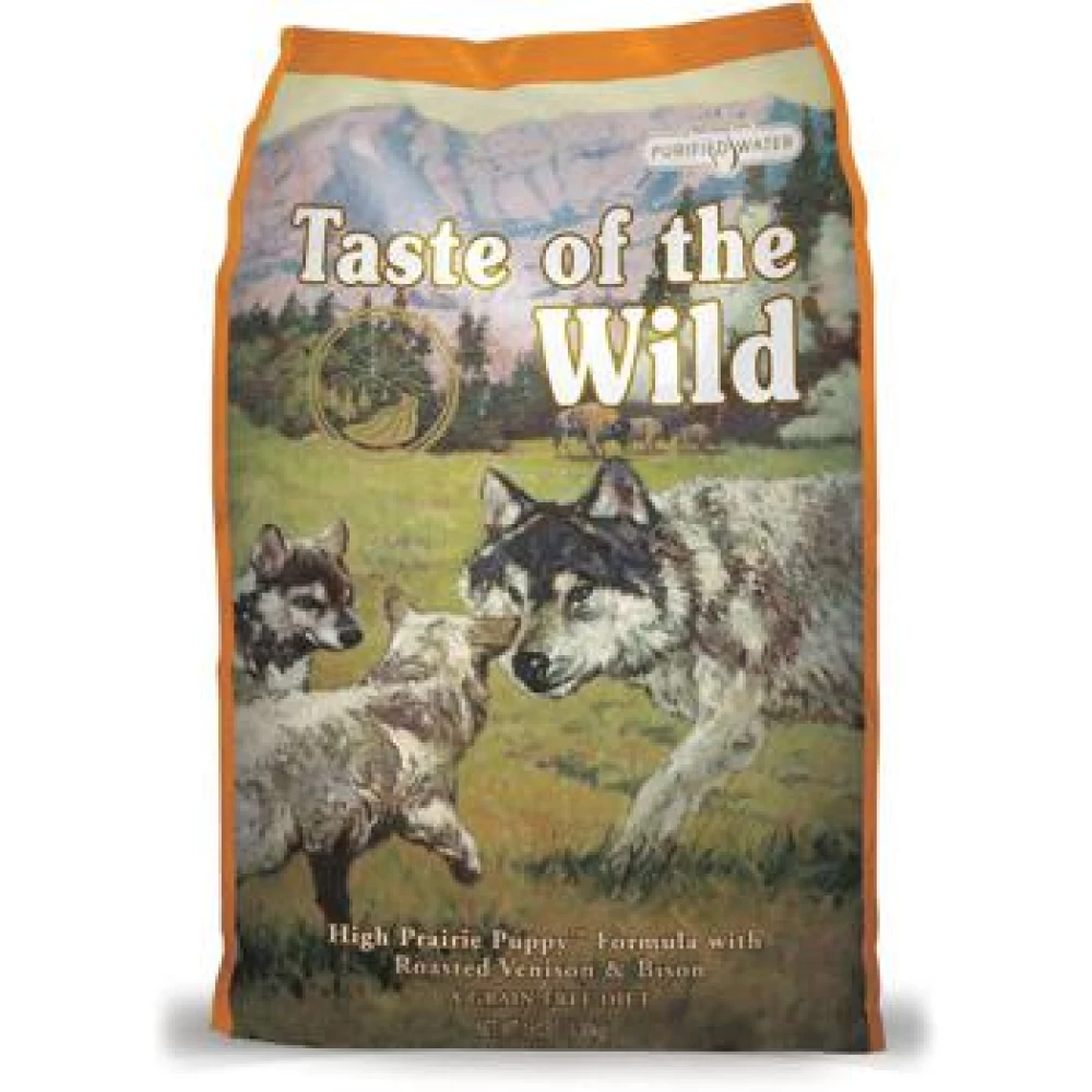 Taste of the Wild High Prairie Puppy Formula, 12.2 kg Hrană Uscată pentru caini