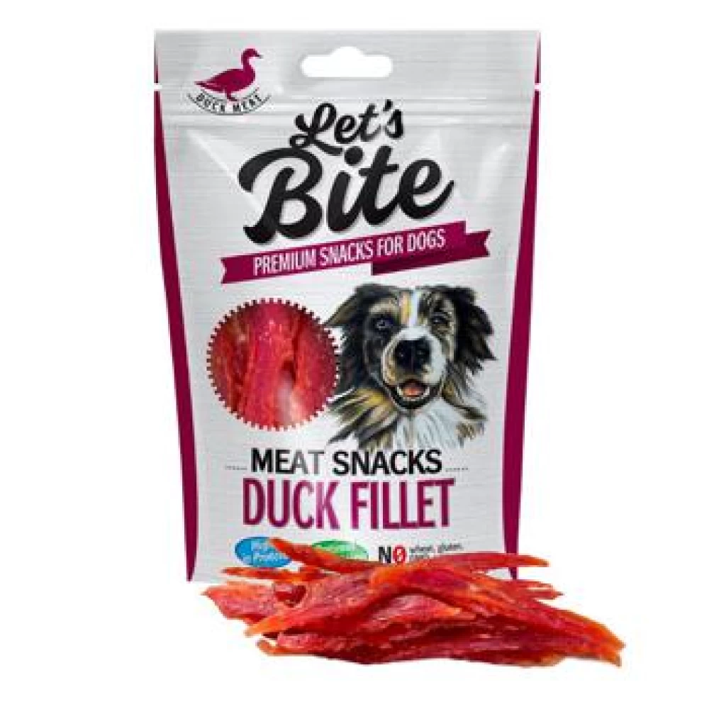 Brit Lets Bite Meat Snacks Duck Fillet 300 g