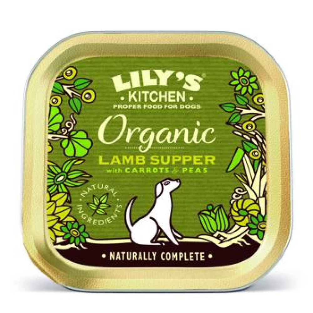 Conserva Caini Lily's Kitchen Organic cu Miel, 150 g Hrană Umedă pentru caini