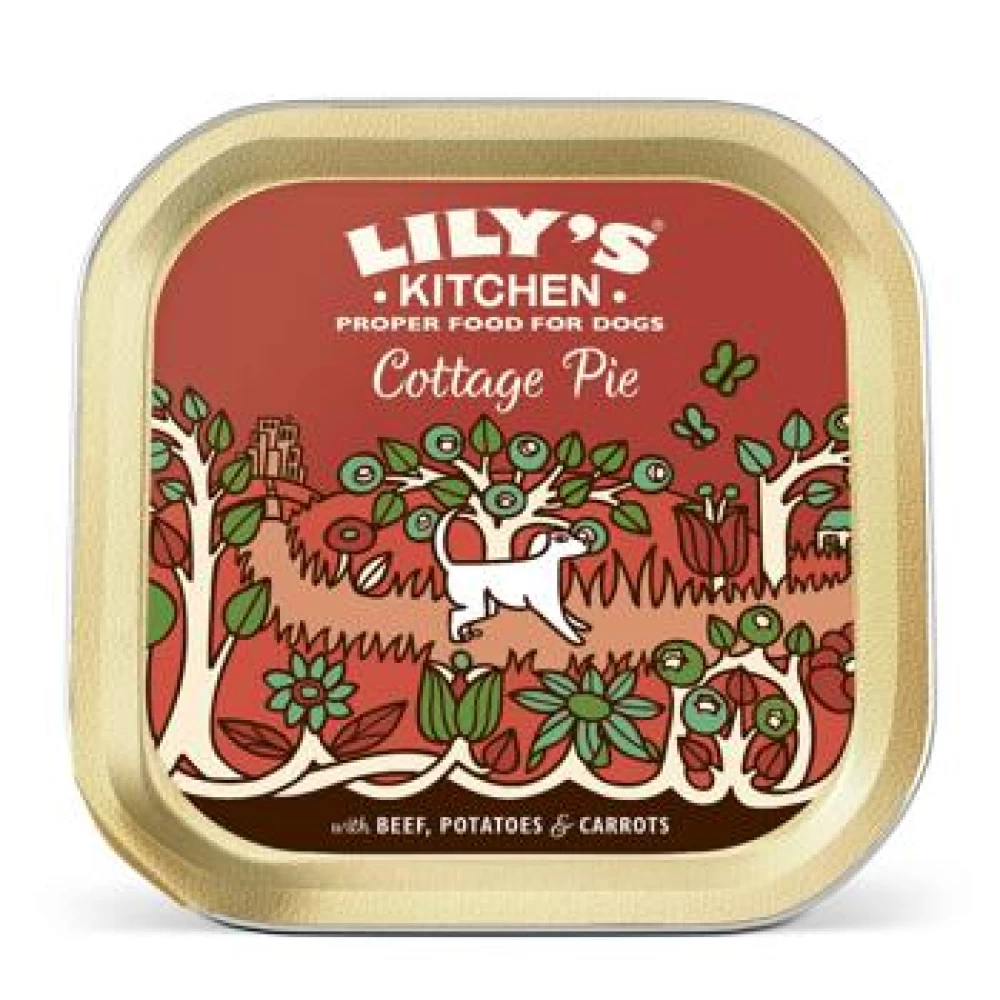 Lily's Kitchen Caine Cottage Pie, 150 g Hrană Umedă pentru caini