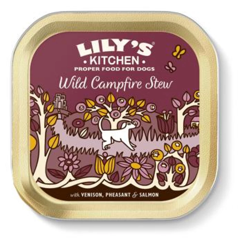 Lily's Kitchen Caine Adult Wild Campfire Stew, 150 g Hrană Umedă pentru caini