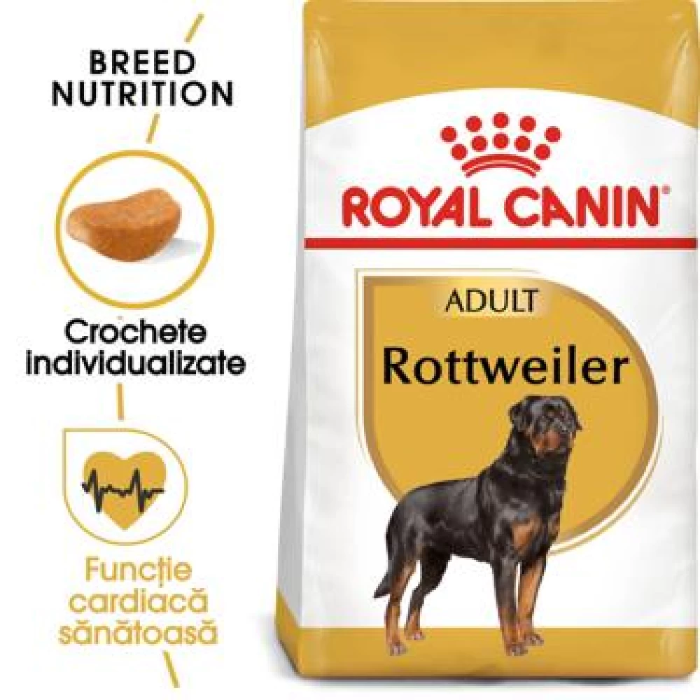 Royal Canin Rottweiler Adult, 3 kg Hrană Uscată pentru caini