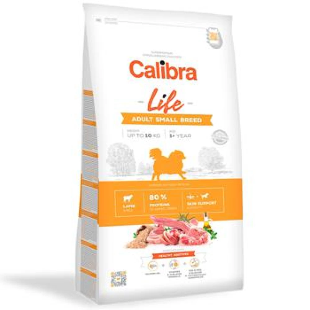 Calibra Dog Life Adult Small Breed cu Miel, 6 Kg Hrană Uscată pentru caini