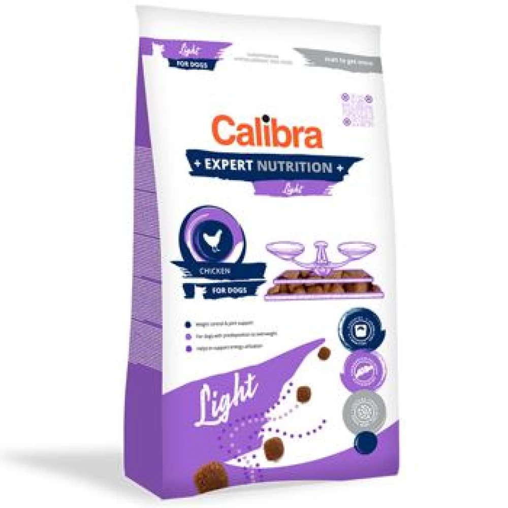 Calibra Dog Expert Nutrition, Light, 2 Kg Hrană Uscată pentru caini