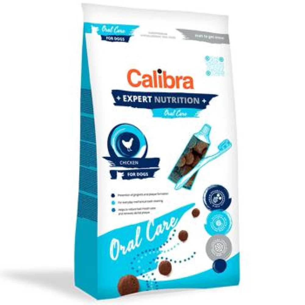 Calibra Dog Expert Nutrition, Oral Care, 2 Kg Hrană Uscată pentru caini