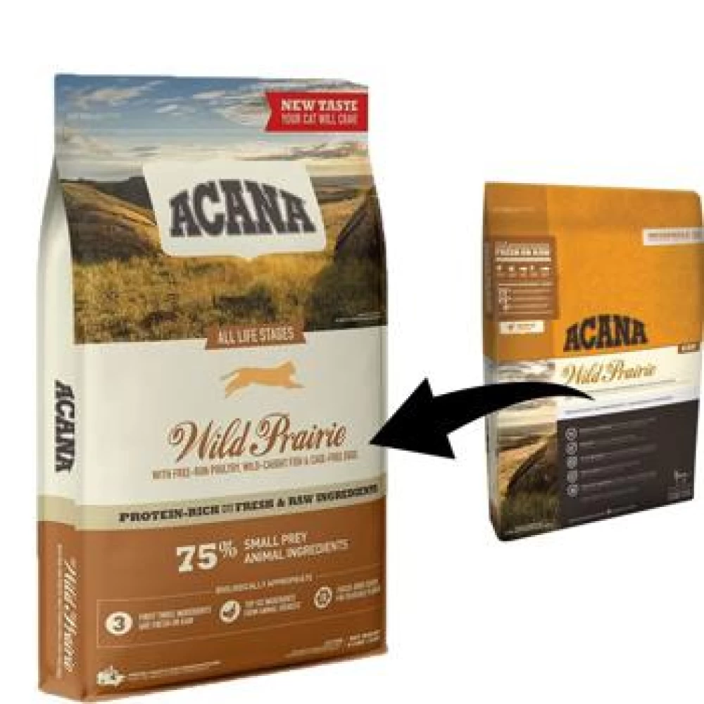 Acana Cat Wild Prairie, 4.5 kg Hrană uscată pentru pisici