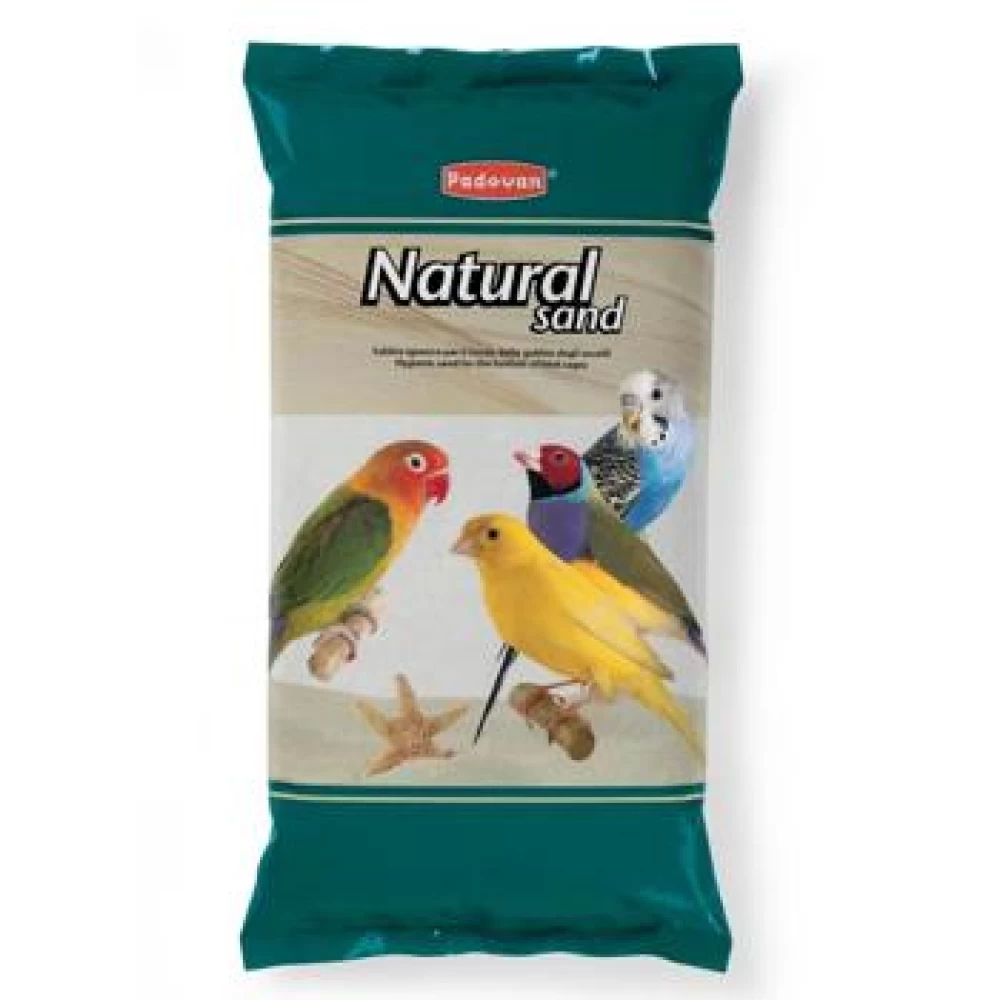 Nisip pentru Pasari, Padovan Natural Sand, 5 kg