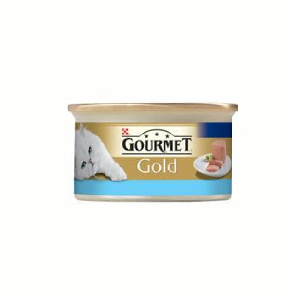 Gourmet Gold Mousse Ton 85 g Hrană Umedă pentru pisici