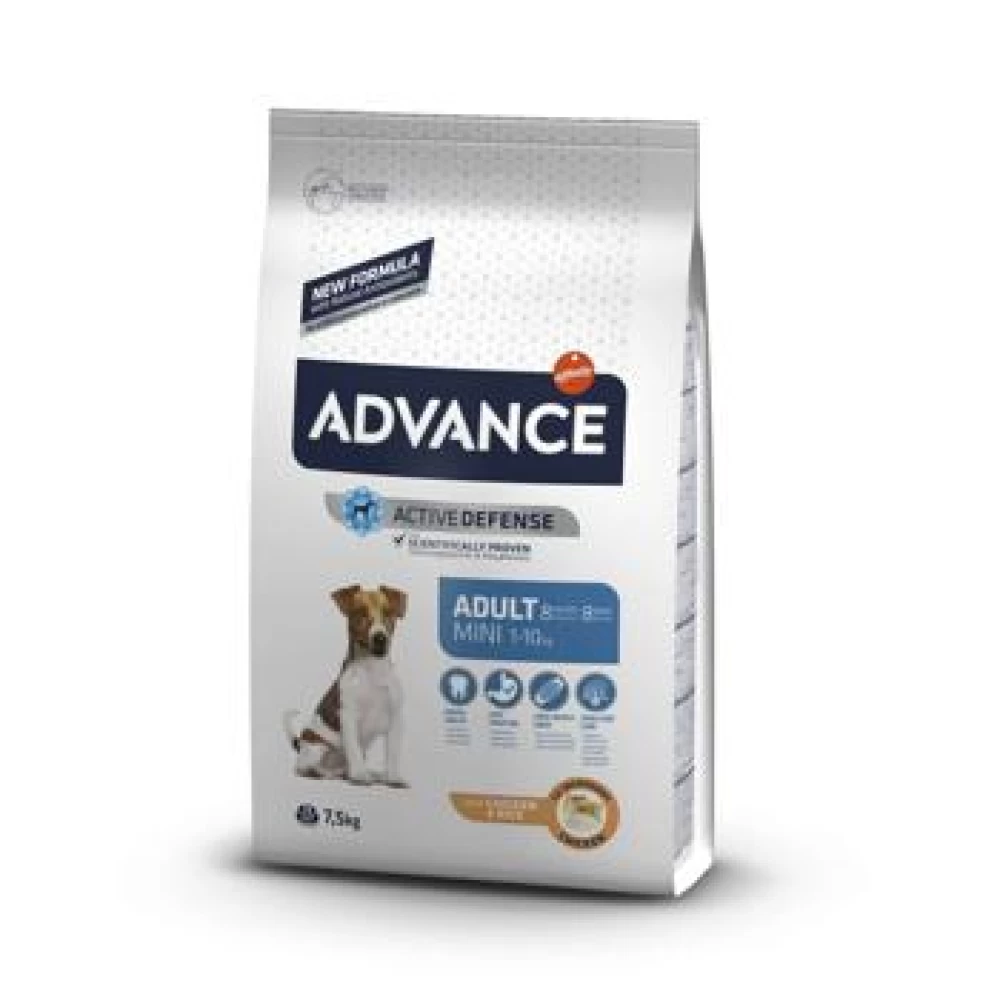 Advance Dog Adult Mini 7 kg Hrană Uscată pentru caini